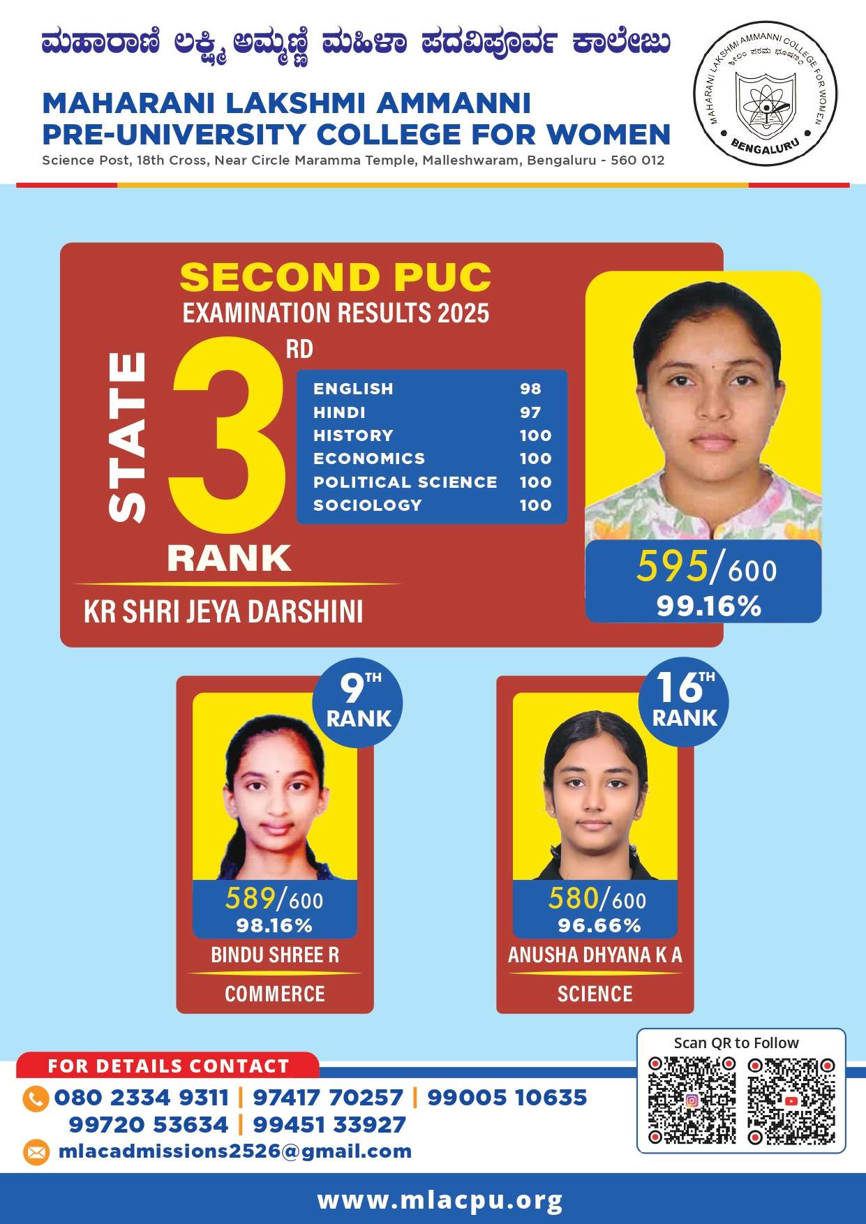 mLAC PU College - Admissions Open